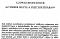 Az ember helye a pszichiátriában